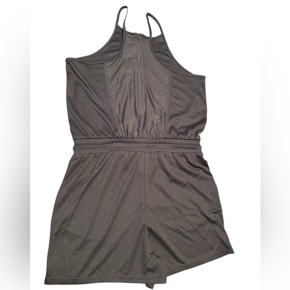 Mondetta Active Lifestyle Romper Black Melange Size - Picture 8 of 12